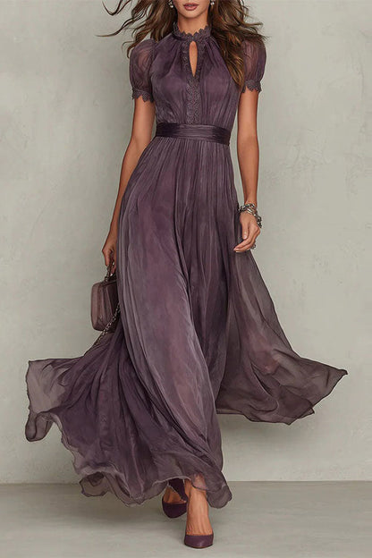 Ophelia Chiffon Maxi Dress