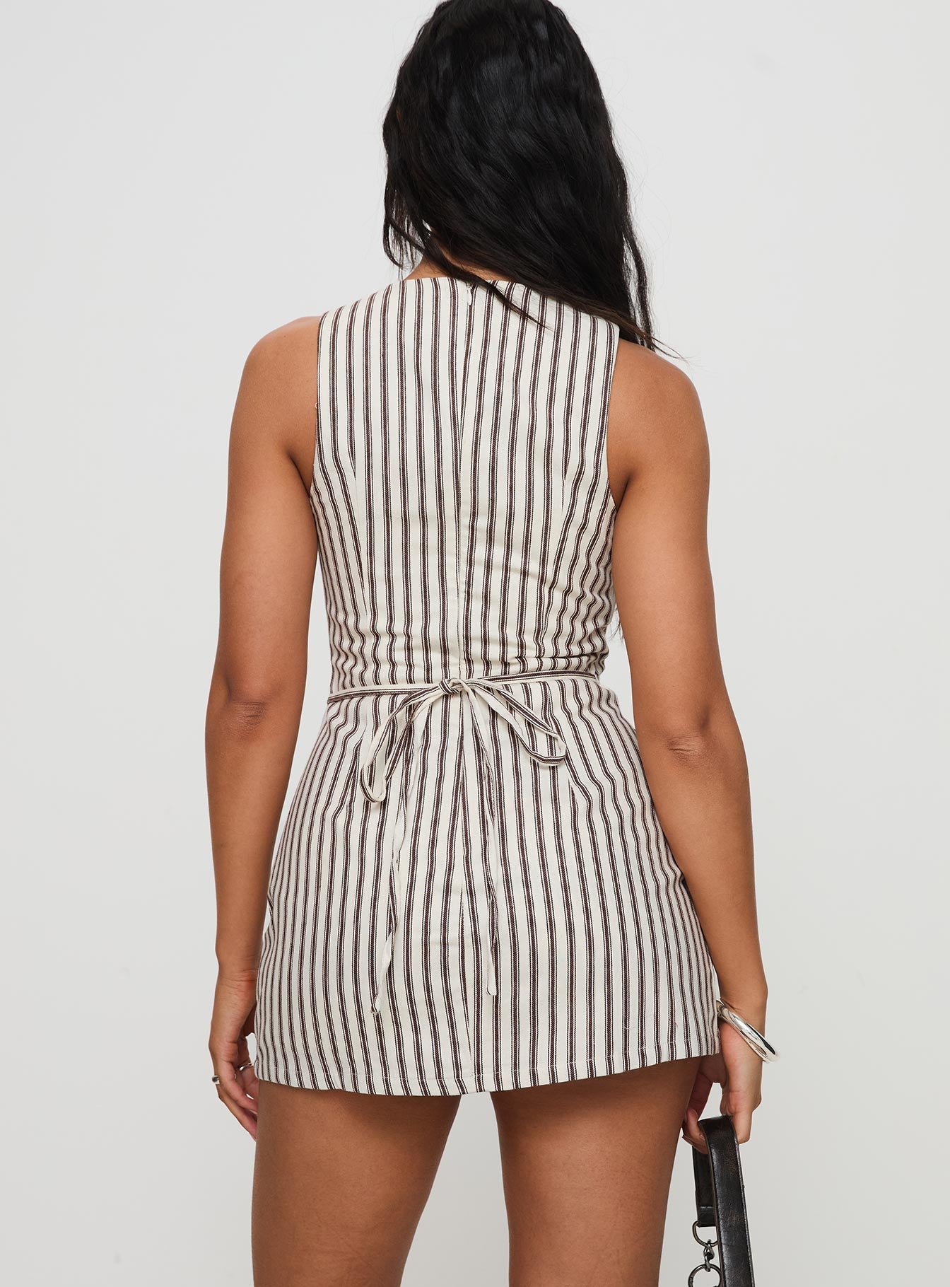 Yumiko Striped Romper