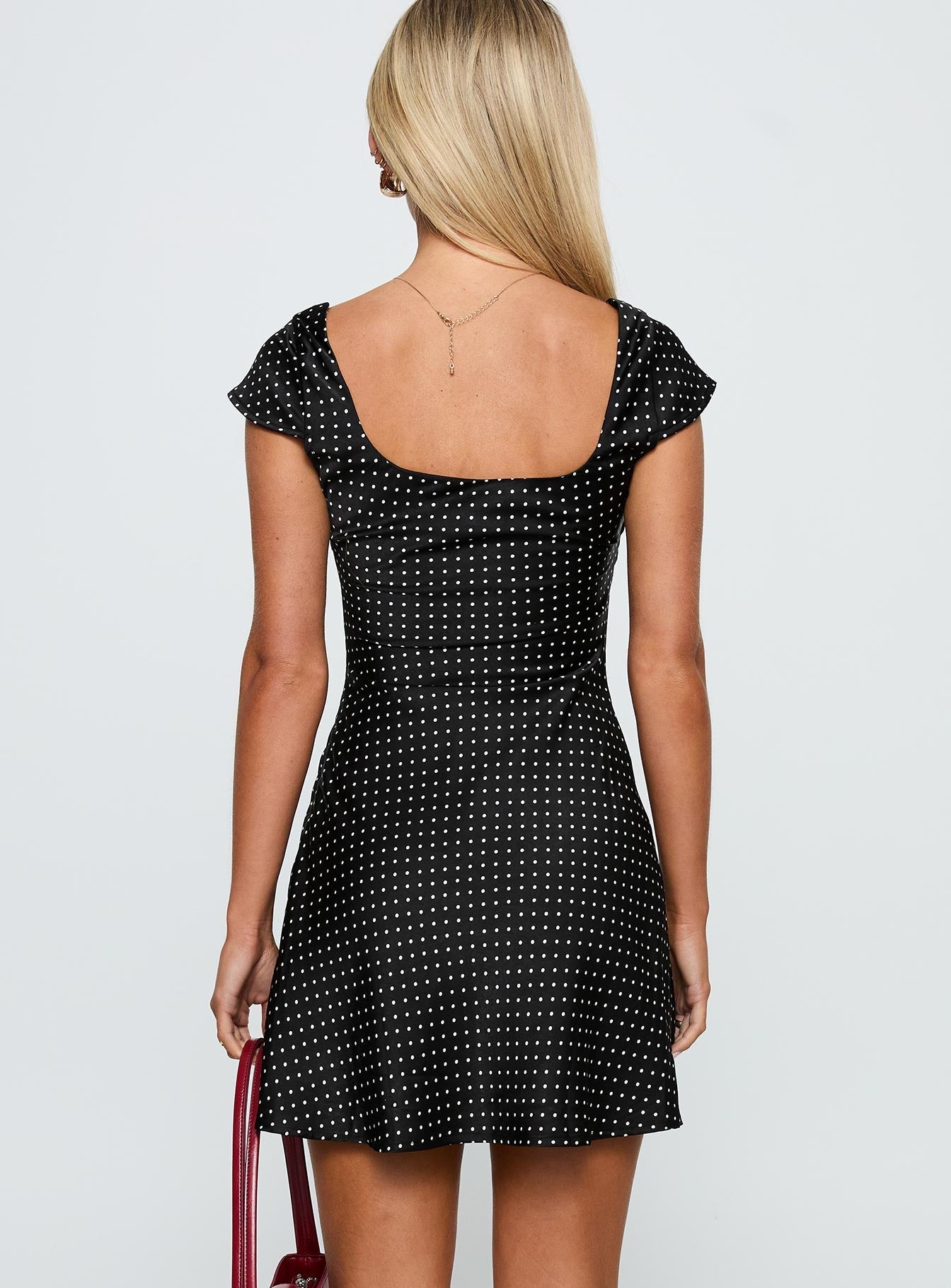 Lucienna Polka Dot Mini Dress