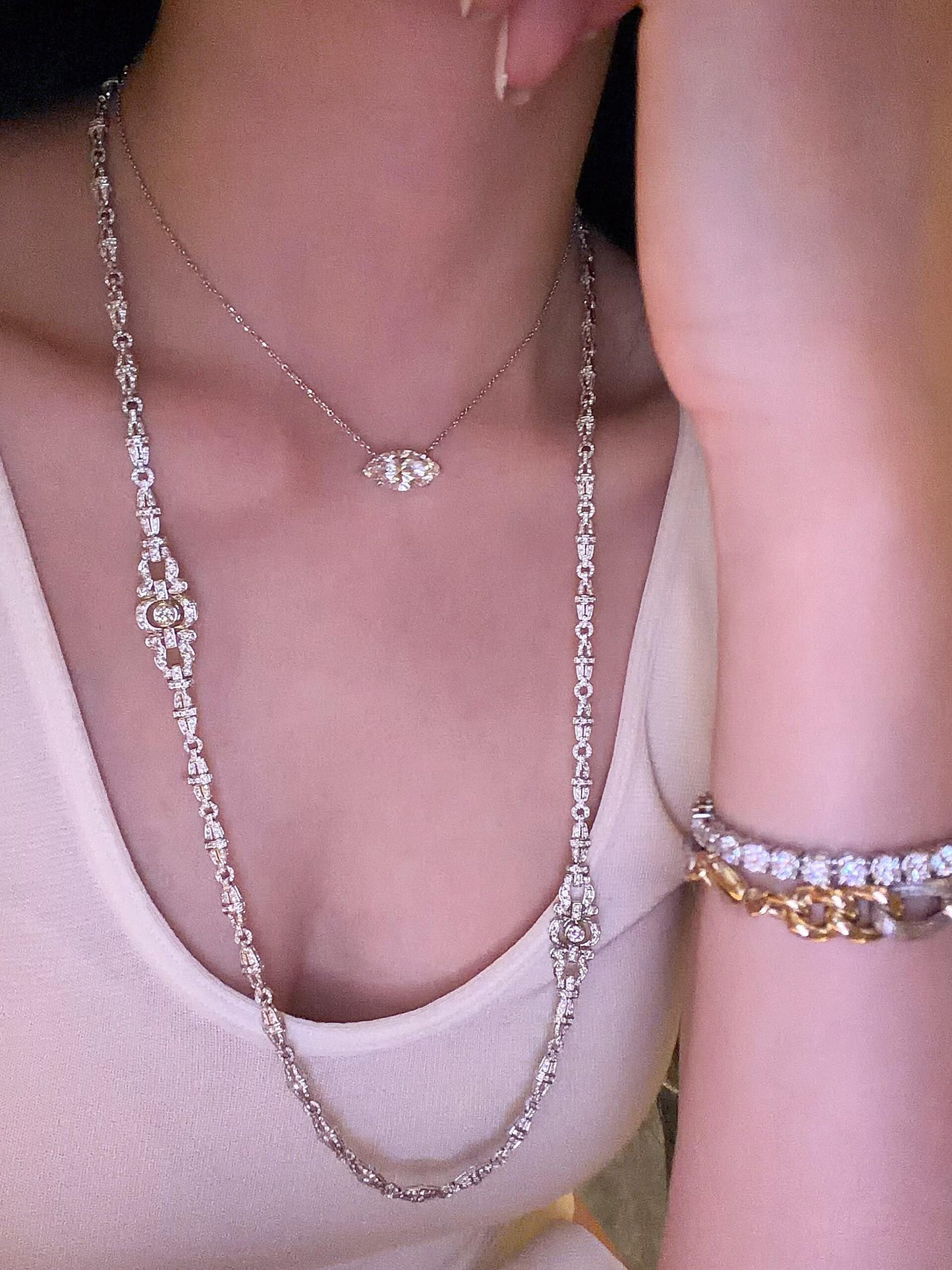 Marquis Necklace