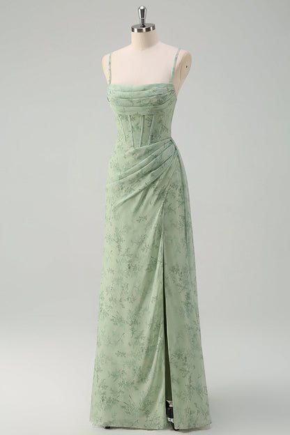 Isolde Chiffon Mermaid Dress