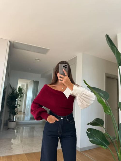 Elisa 2-Tone Sweater