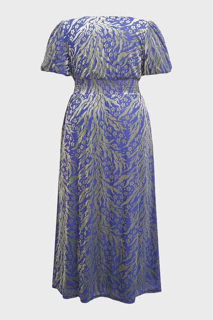 Isabelle Floral Pleated Maxi Dress