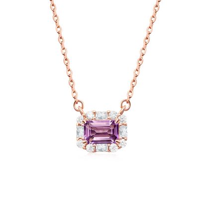 Natural Amethyst Yanna Necklace