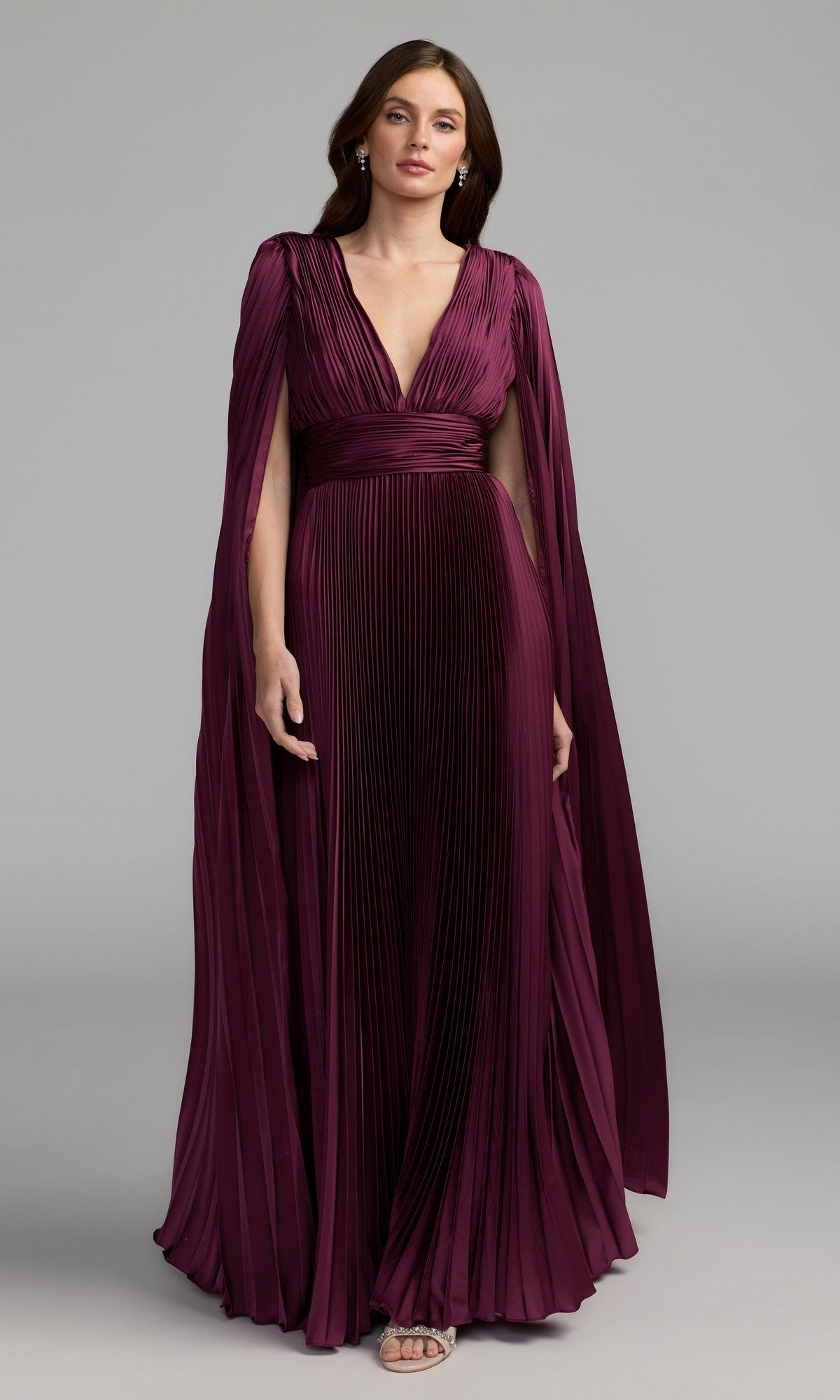 Ophelia Chartreuse Evening Gown