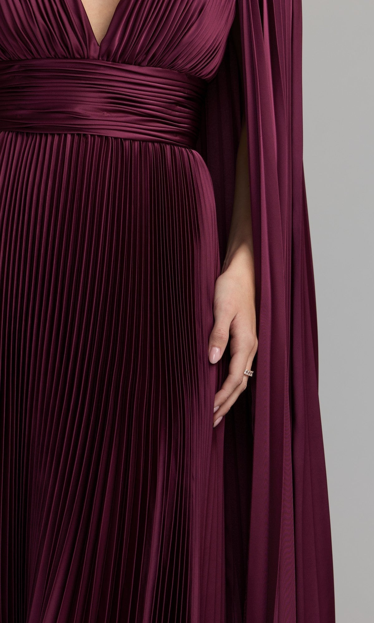 Ophelia Chartreuse Evening Gown