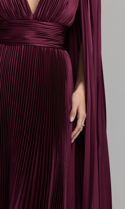 Ophelia Chartreuse Evening Gown