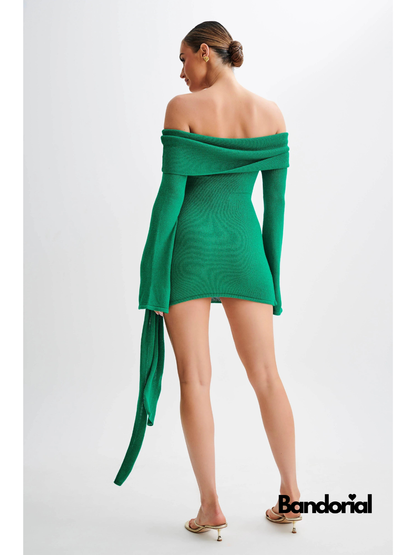 Brianna Off Shoulder Mini Dress