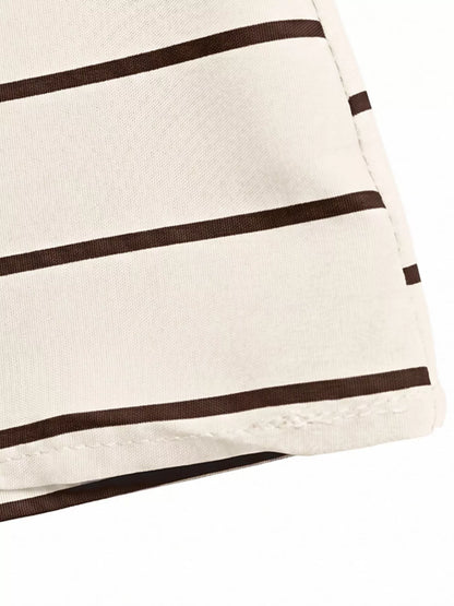 Celeste Striped Linen Maxi Dress
