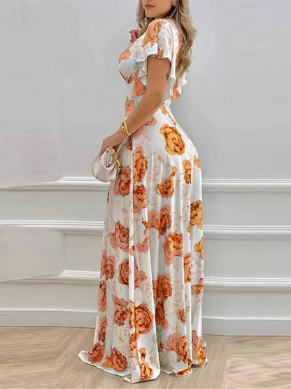 Charlotte Floral Maxi Dress