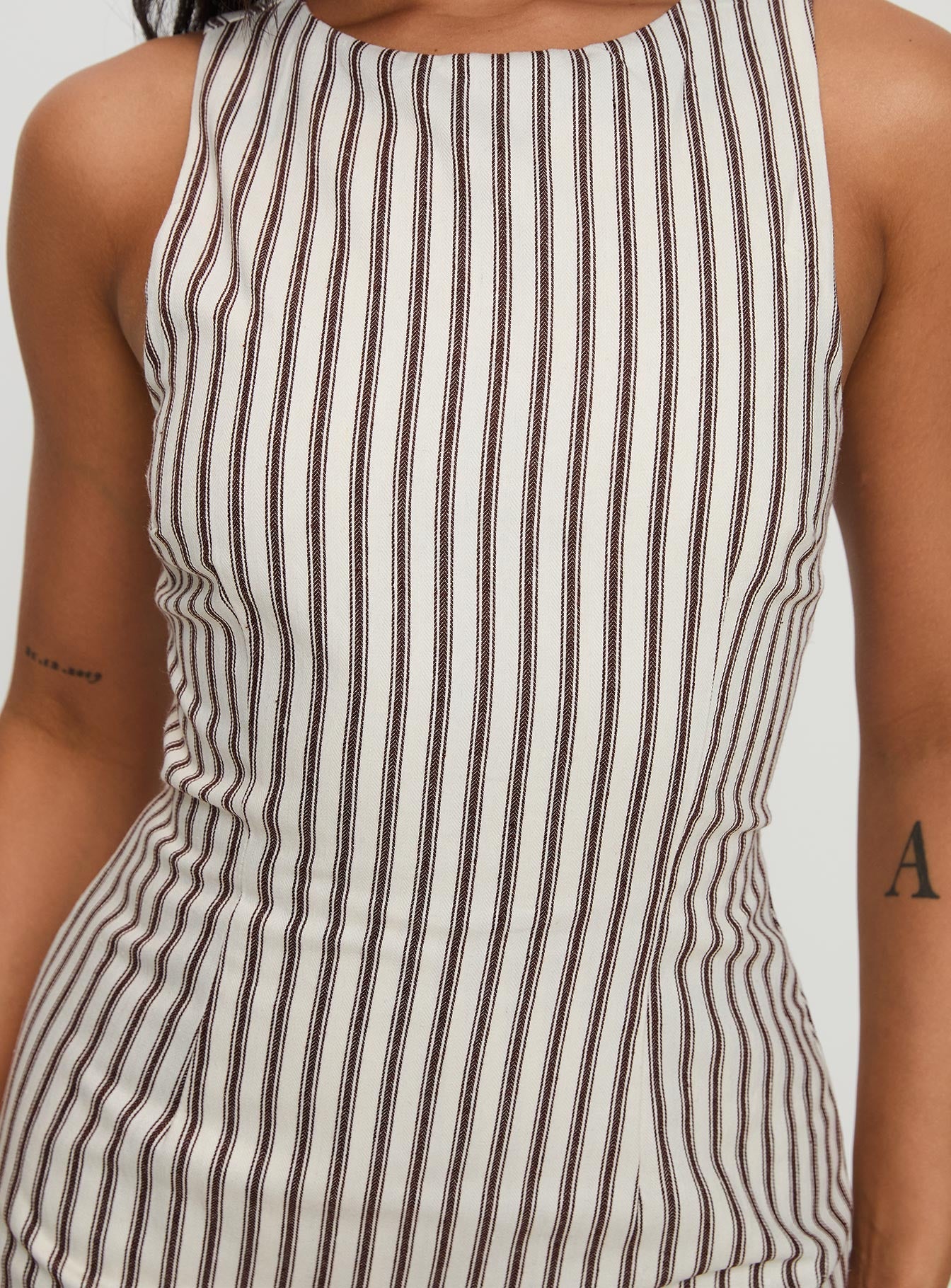 Yumiko Striped Romper