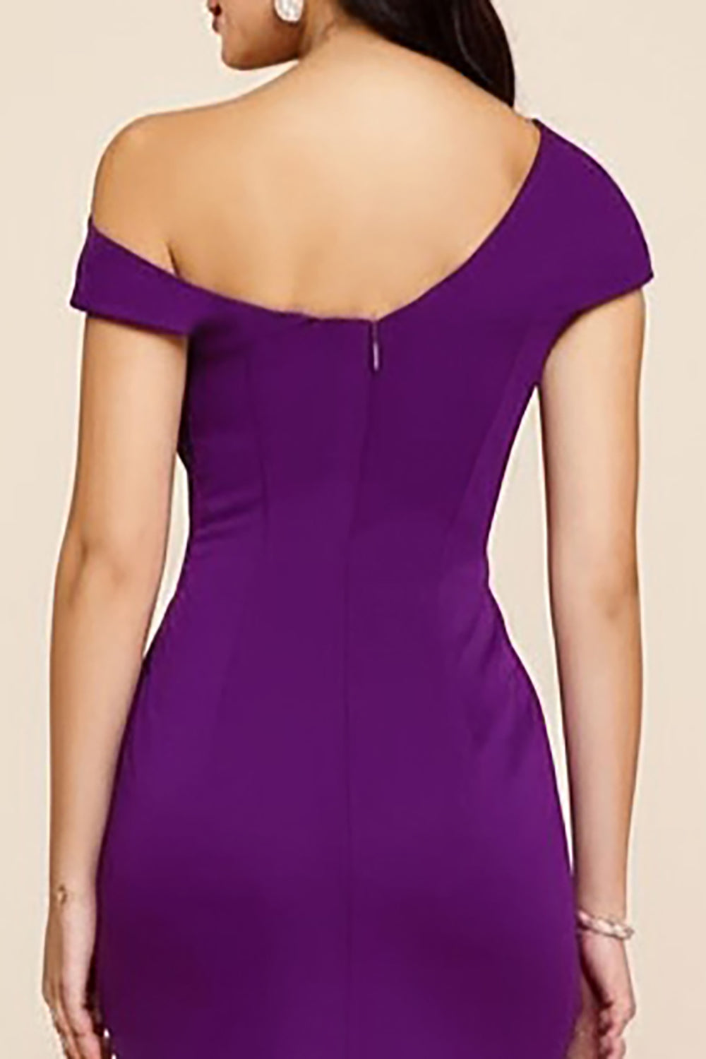 Vivienne Satin Ruched Formal Dress