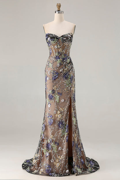 Valentina Sequin Mermaid Gown