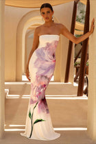 Valentina Floral Mermaid Maxi Dress