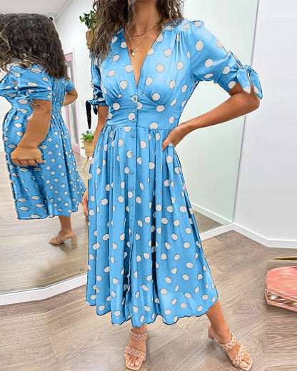 Morgan Wrap Midi Dress