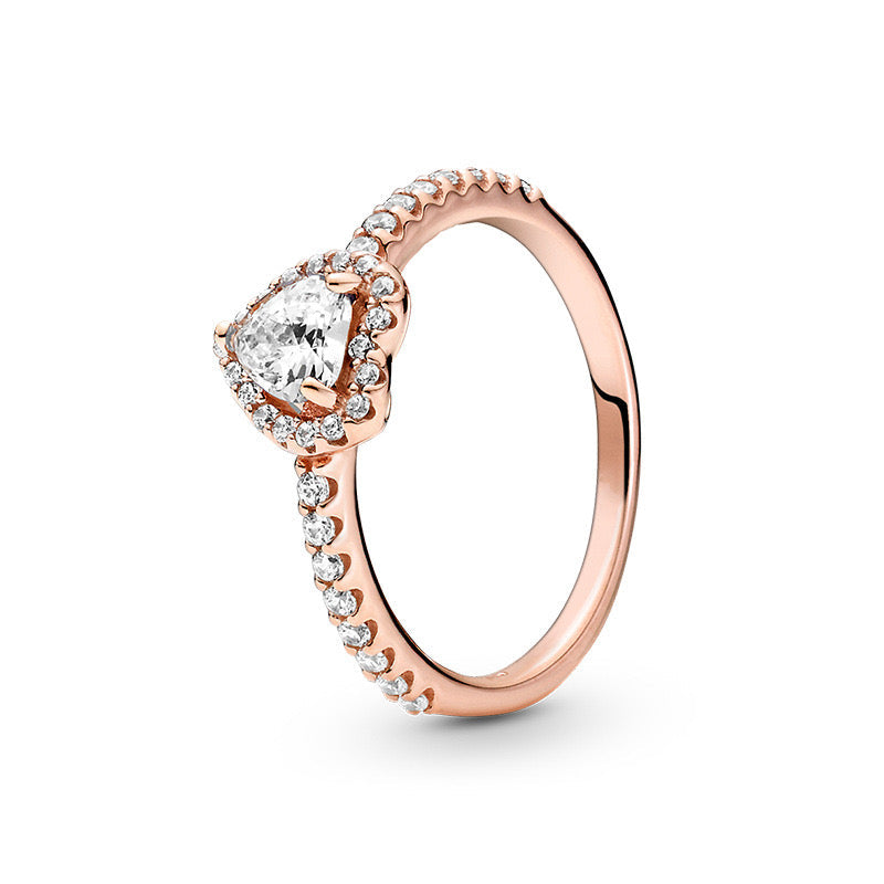 Sparkling Heart Ring collection