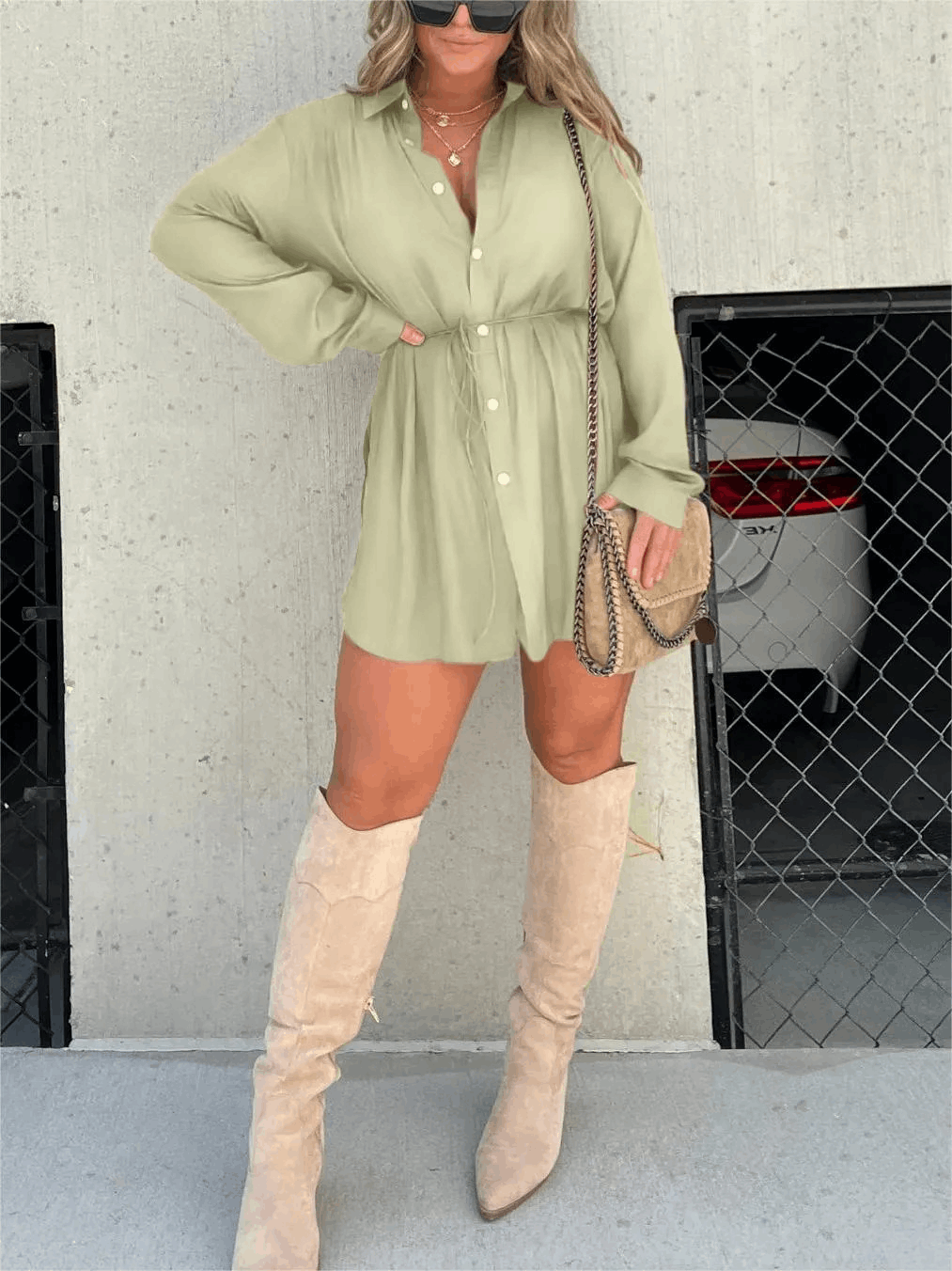 Jessica Satin Romper