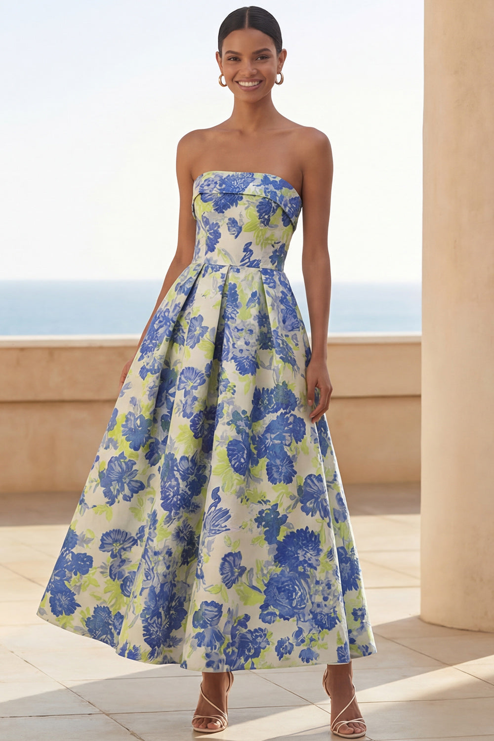 Daphne Floral Maxi Dress