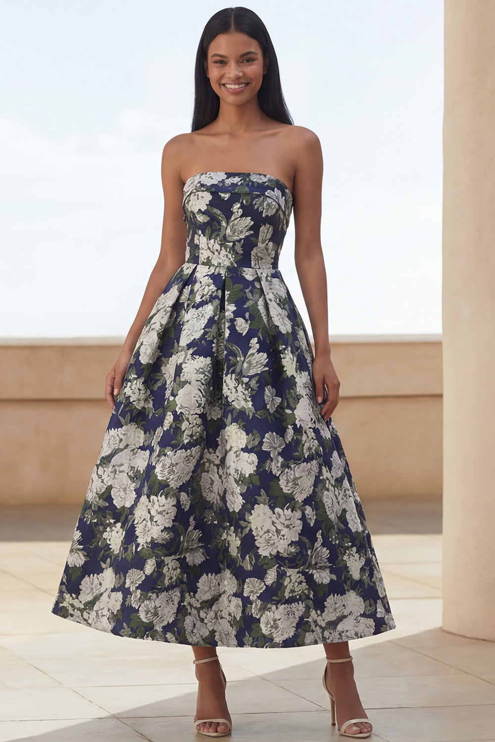 Daphne Floral Maxi Dress