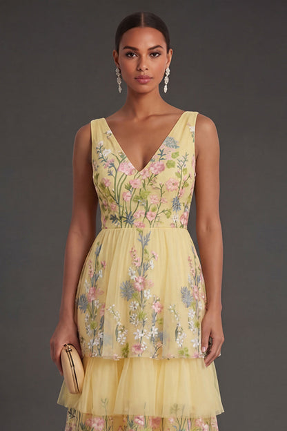 Margot Tiered Floral Maxi Dress