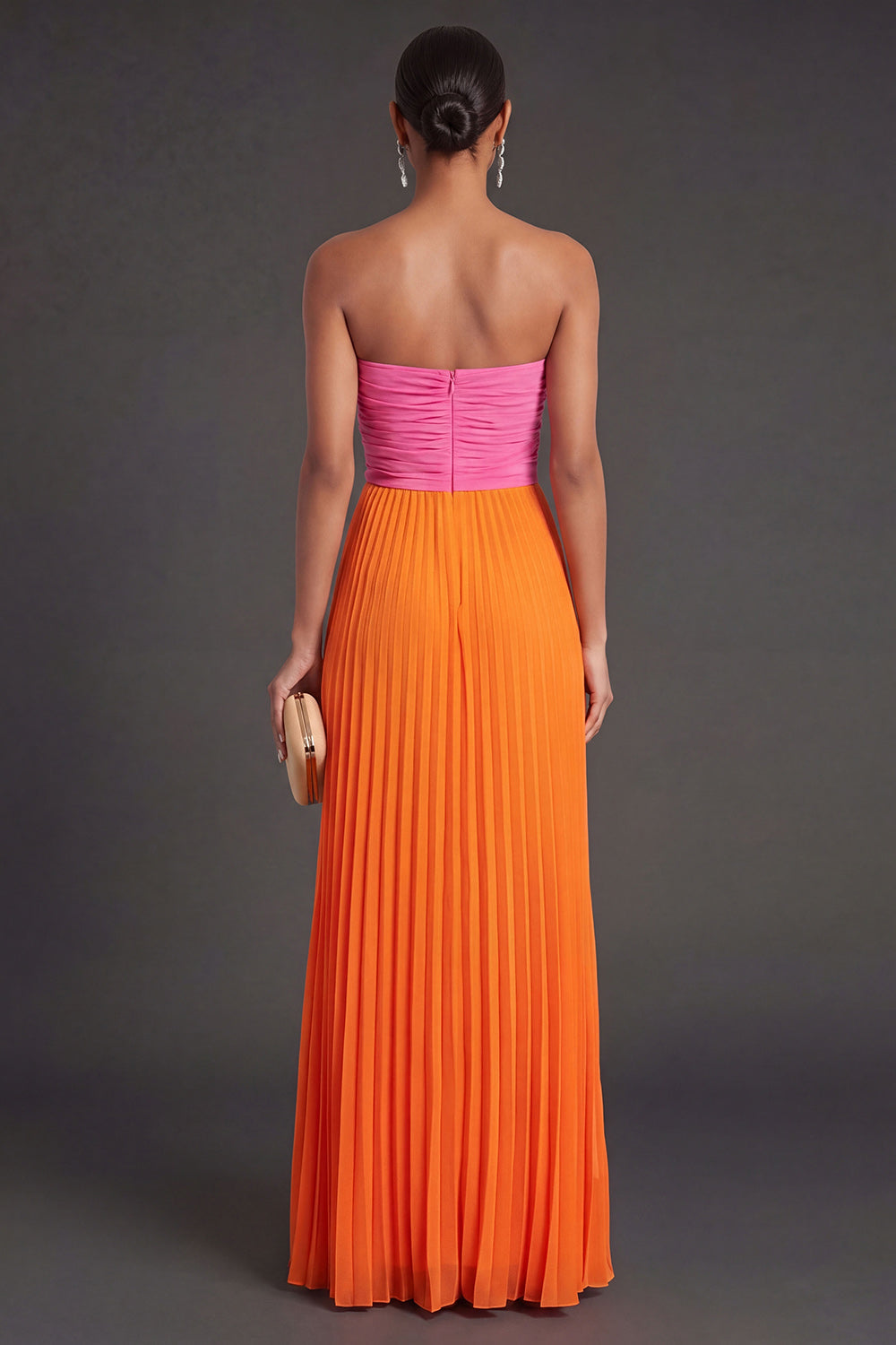 Valentina Pleated Sweetheart Formal Dress