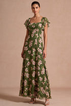 Margot Floral A-Line Dress