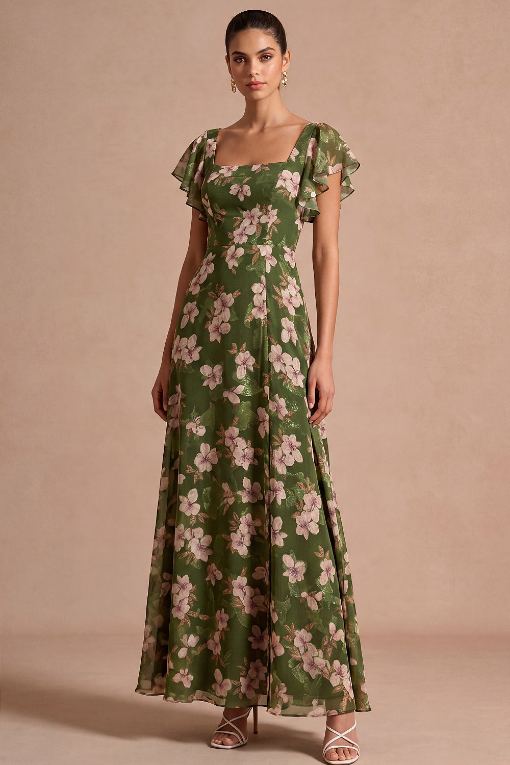 Margot Floral A-Line Dress