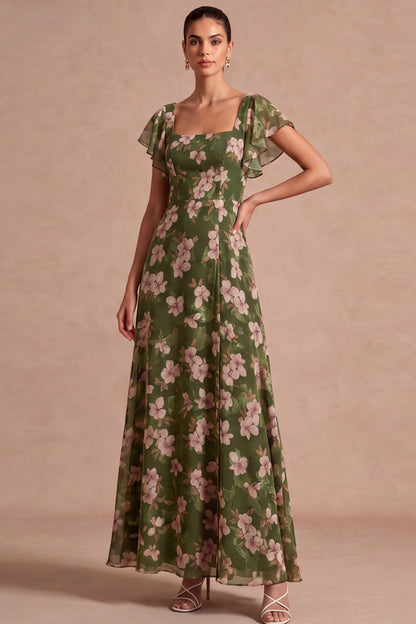 Margot Floral A-Line Dress