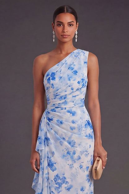 Margot Floral Ruched Maxi Dress