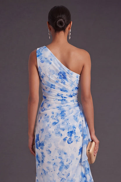 Margot Floral Ruched Maxi Dress