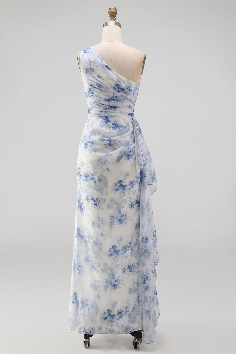 Margot Floral Ruched Maxi Dress