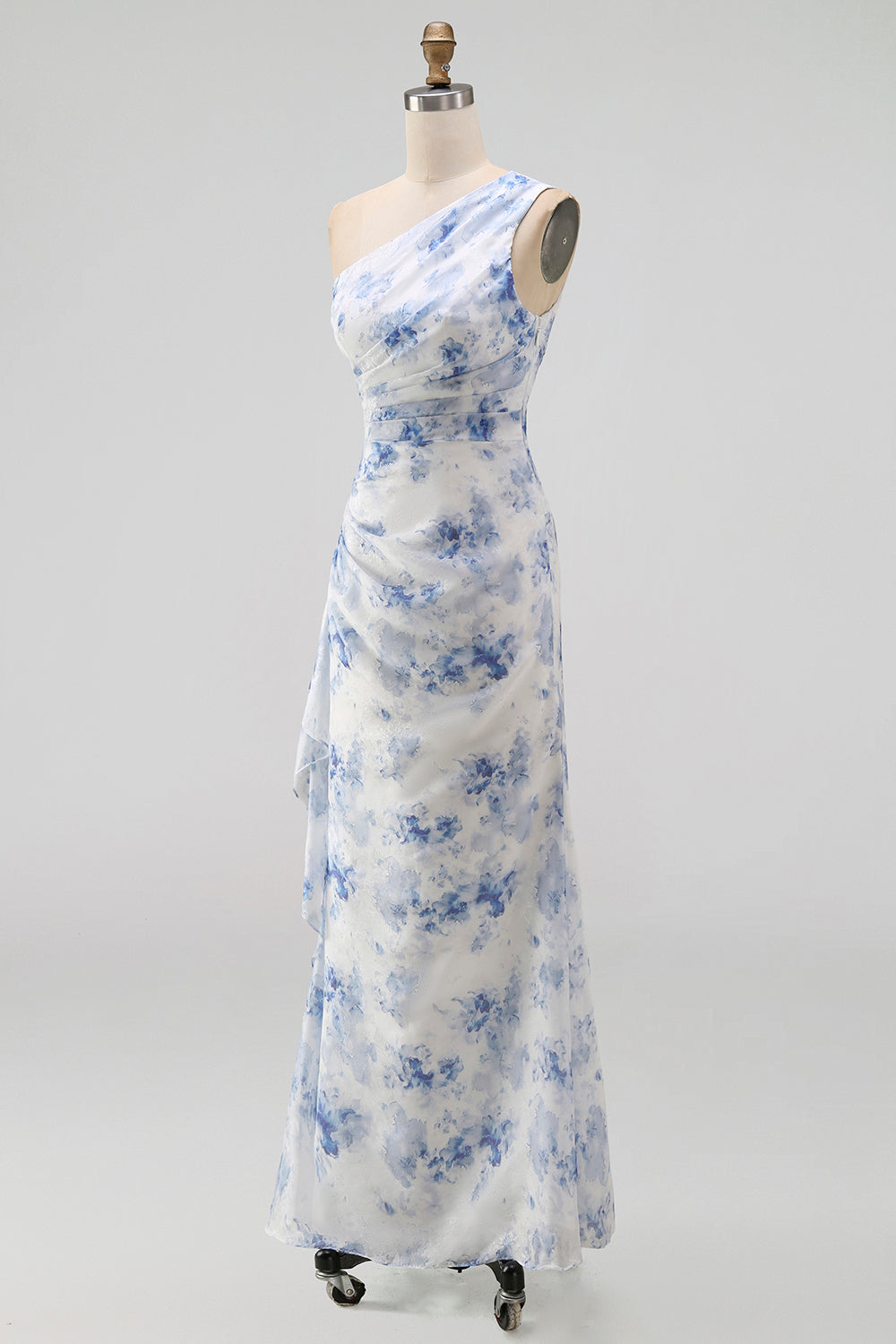 Margot Floral Ruched Maxi Dress