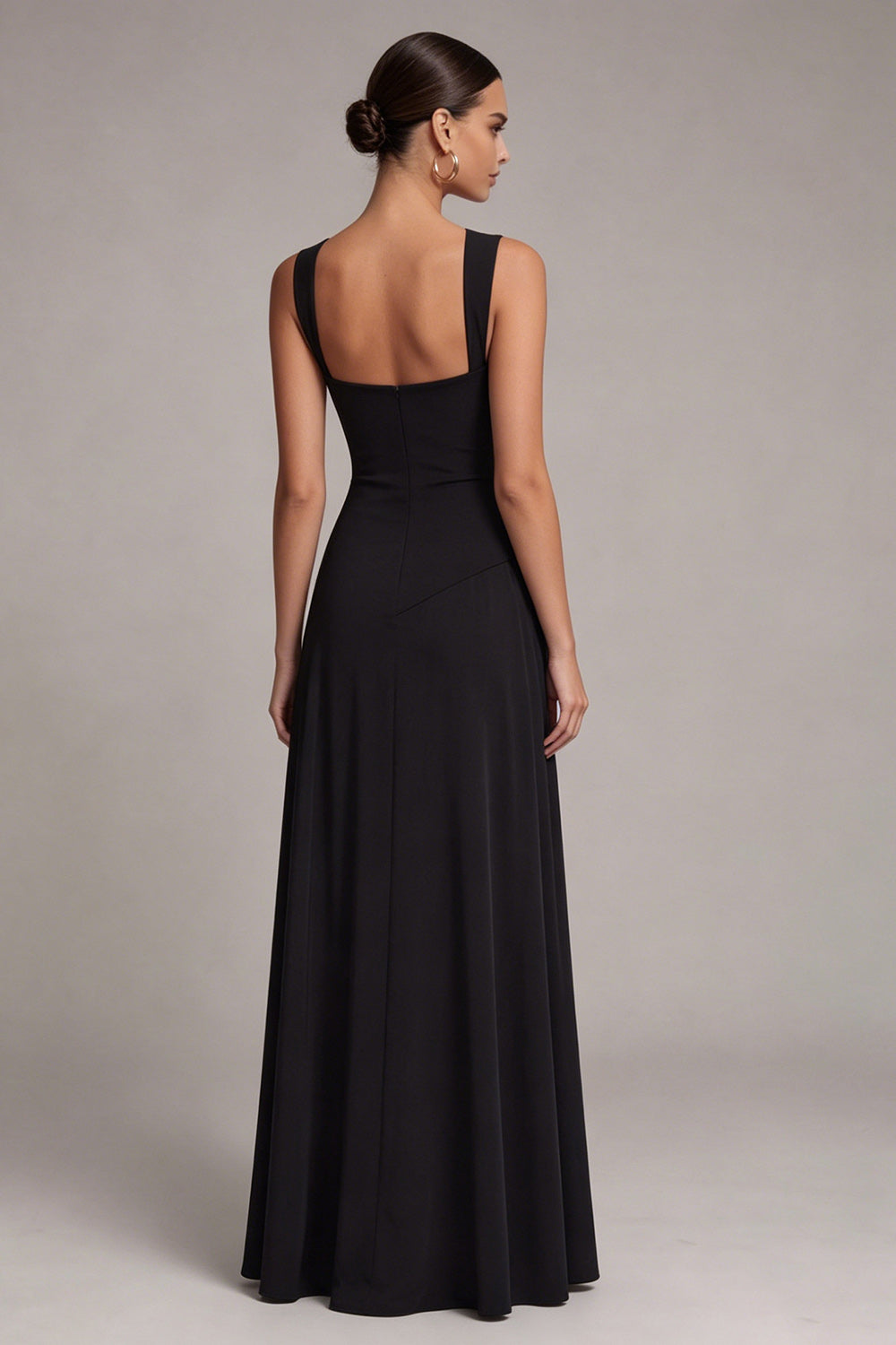 Margot Square Neck A-Line Formal Dress