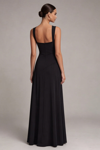 Margot Square Neck A-Line Formal Dress