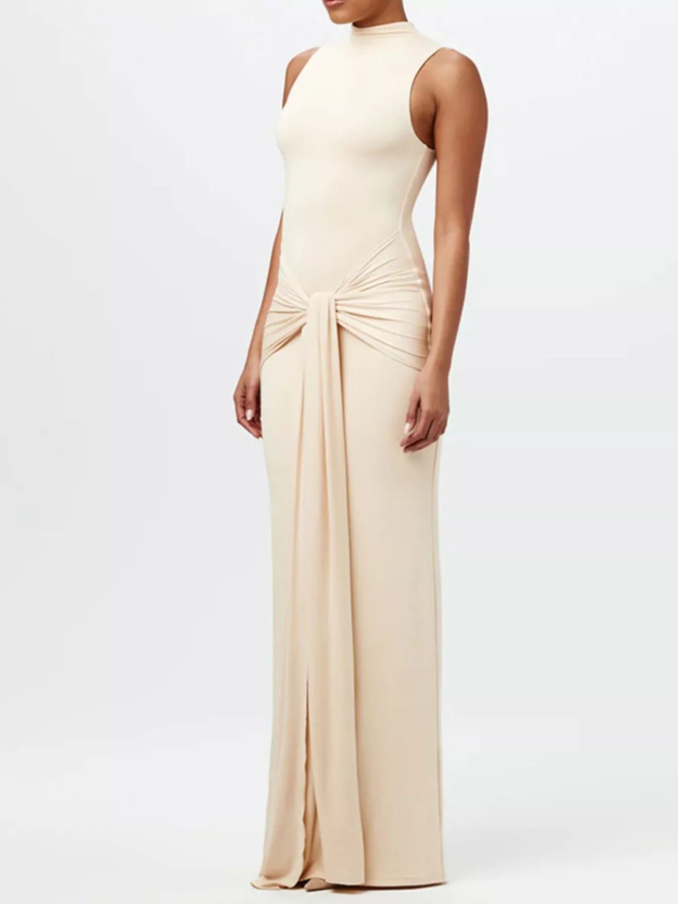 Celestine Knot Front Maxi Dress