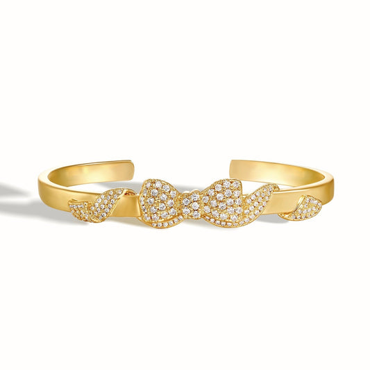 Aurora Open Bow Bracelet