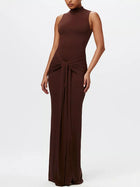 Celestine Knot Front Maxi Dress