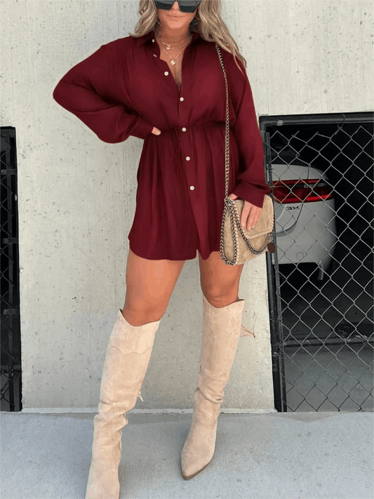 Jessica Satin Romper