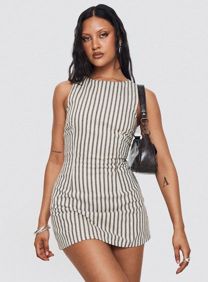 Yumiko Striped Romper