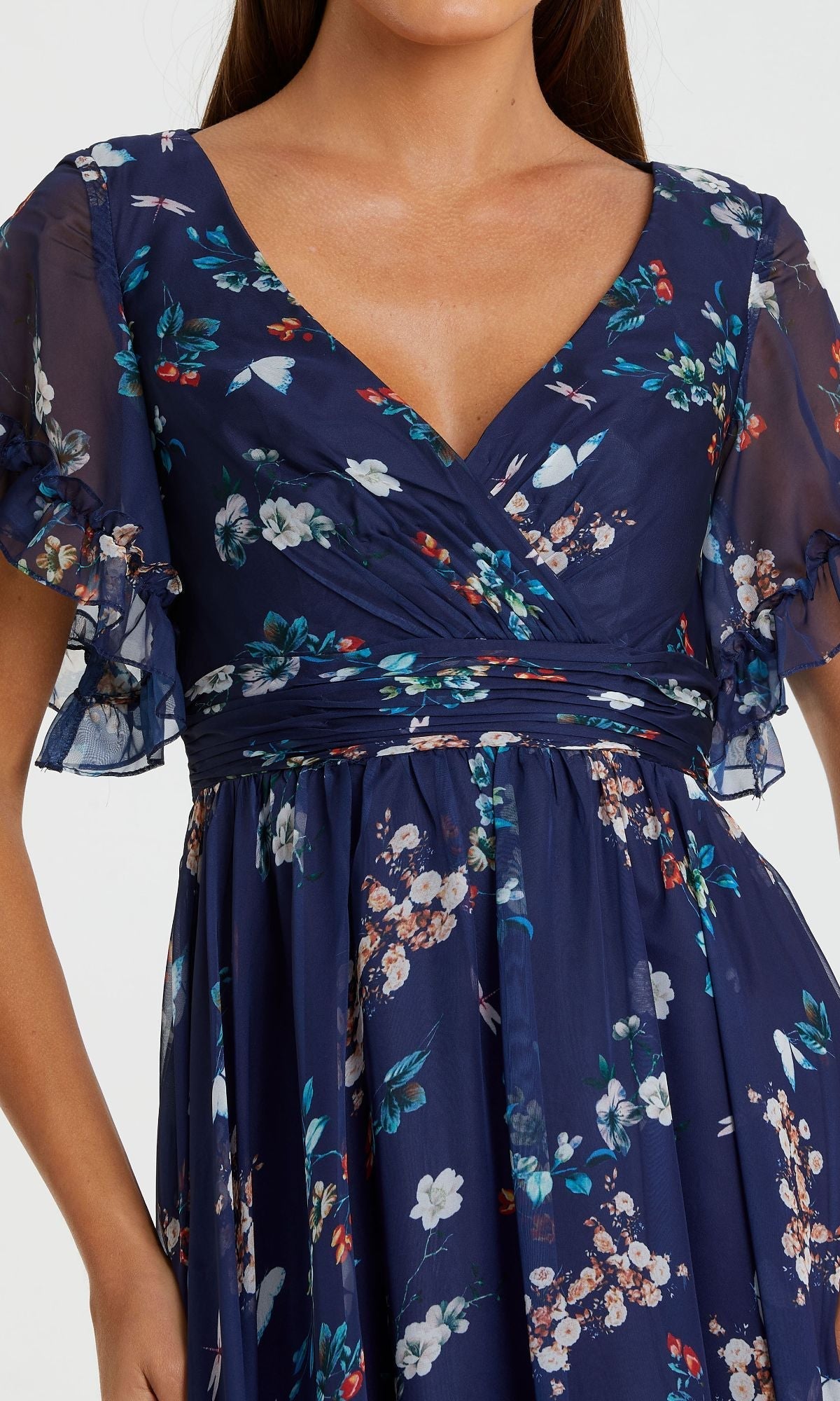 Celestine Floral Formal Gown