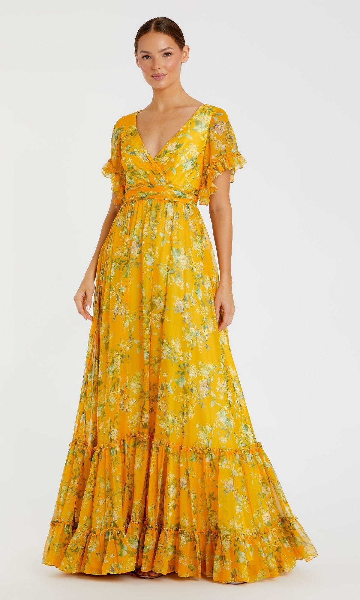 Celestine Floral Formal Gown