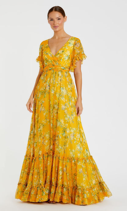 Celestine Floral Formal Gown
