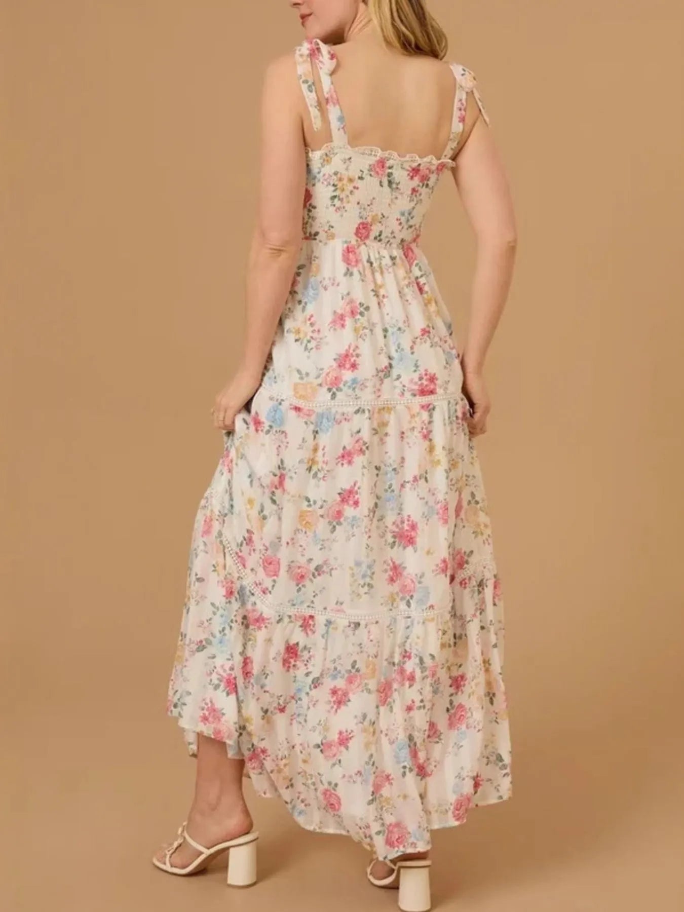 Isabelle Floral Smocked Maxi Dress