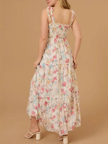 Isabelle Floral Smocked Maxi Dress