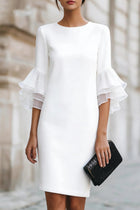 Arabella Ruffle Sleeve Mini Dress