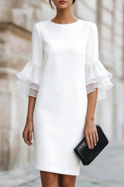 Arabella Ruffle Sleeve Mini Dress