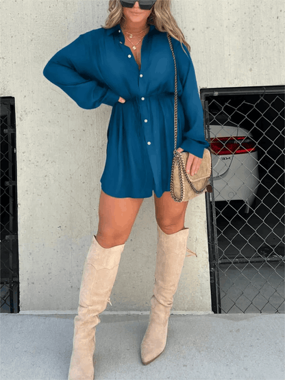 Jessica Satin Romper