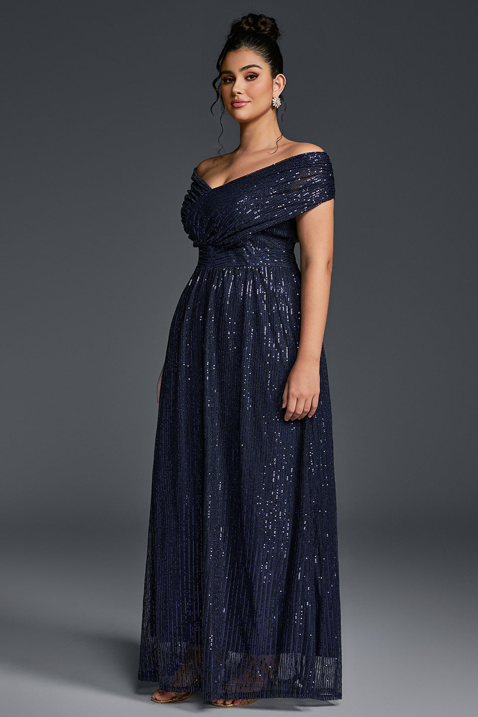 Isabelle Floral Pleated Maxi Dress