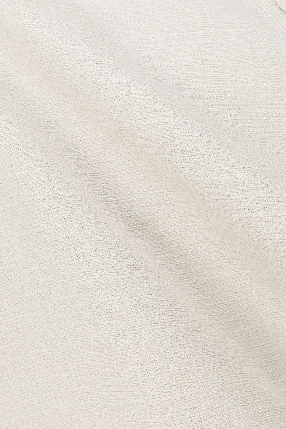 Leighton Button Flared Mini Dress in Beige