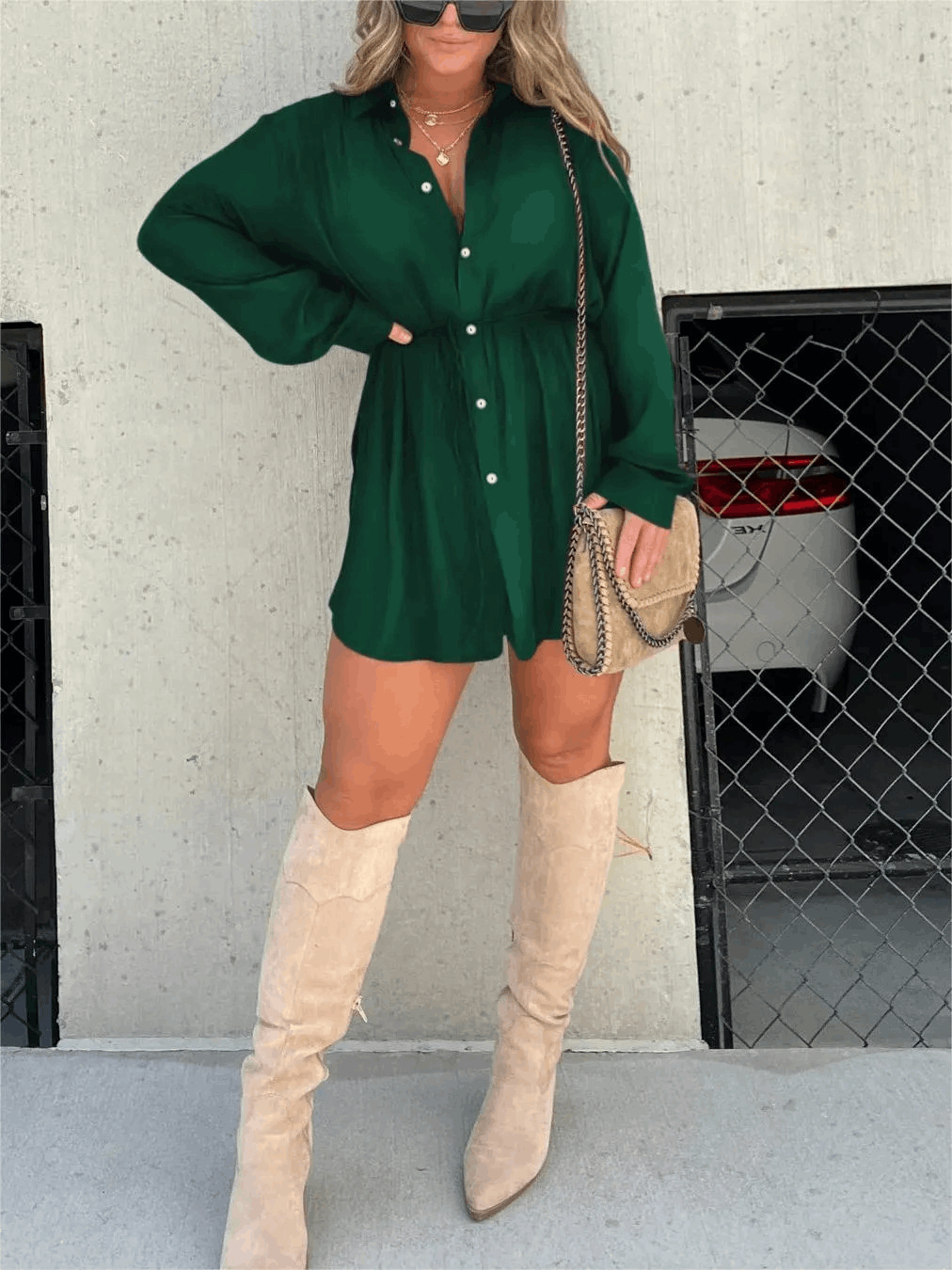 Jessica Satin Romper